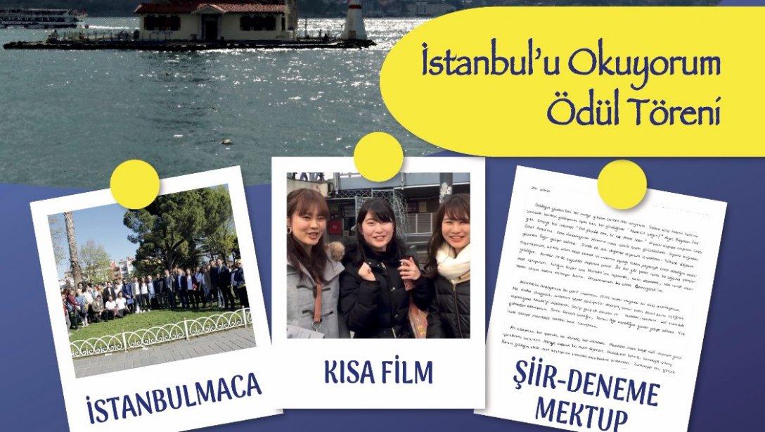 İstanbul'u Okuyorum Ödül Töreni