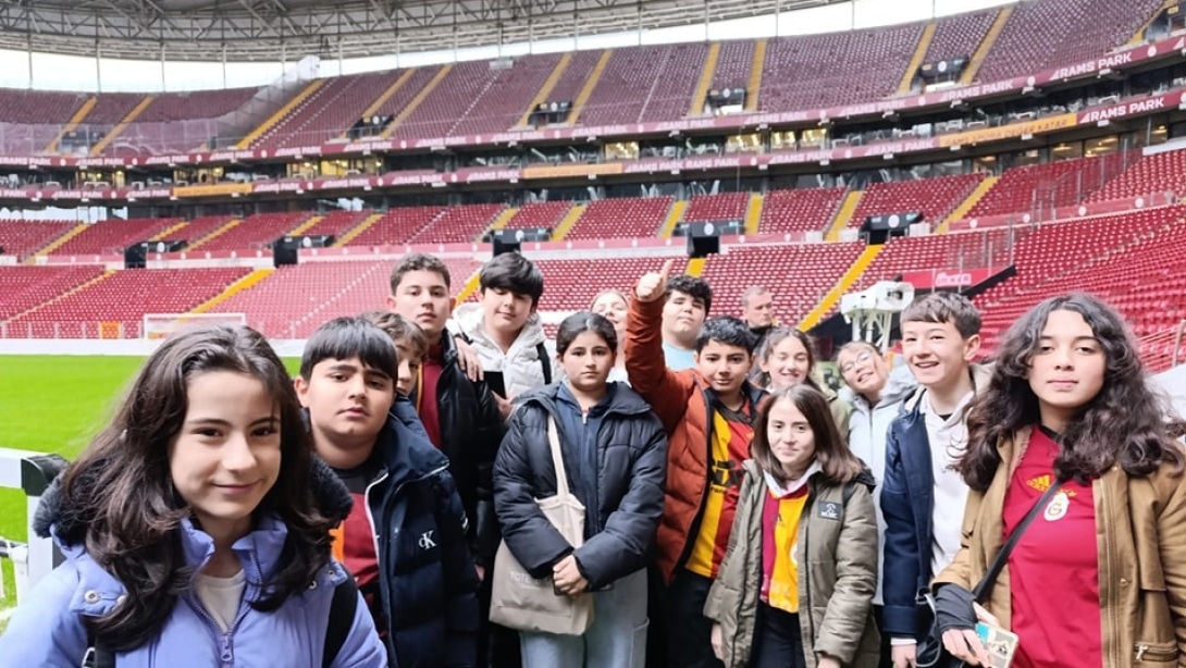 Ali Sami Yen Spor Kompleksi RAMS Park Stadyumu Müze Ziyareti ve Stat Turu Düzenlendi